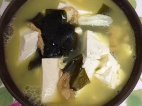 产妇海带豆腐汤的做法_怎么做家中自制必备养生汤