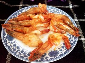 家常凤尾对虾怎么做_江苏地道海鲜做法带图