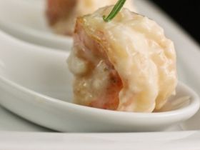奶油椰子自助式虾的做法_做法独到简单美味