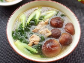 香菇青菜汤的做法步骤_简单好味配饭汤