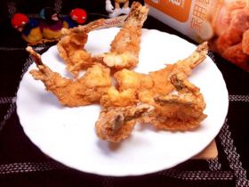台州凤尾虾的做法图解_色泽金黄口感酥脆