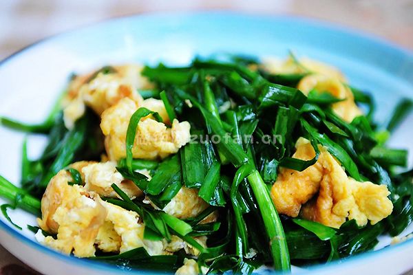 壮阳菜家常韭菜炒鸡蛋的做法_怎样做韭菜炒鸡蛋好吃