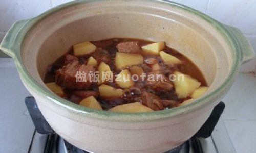 重庆土豆红烧肉步骤图5