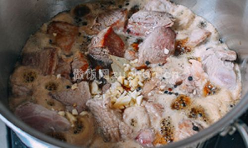阿多博卤猪肉步骤图2