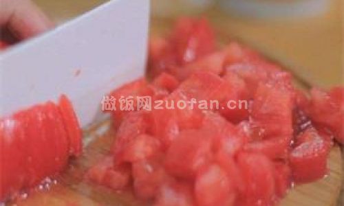 番茄菜花炒肉片步骤图7