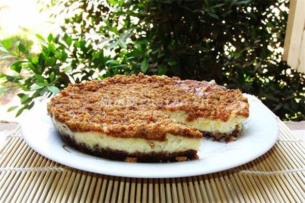 中东传统甜点_肉桂苹果芝士蛋糕的做法图解