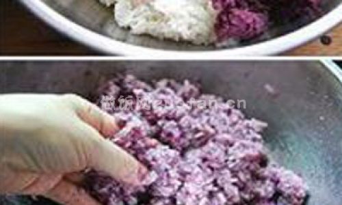 紫薯寿司步骤图2