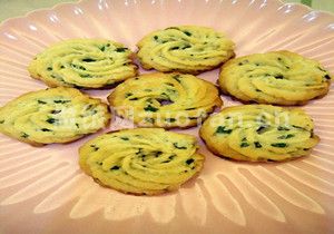 香咸入味葱油曲奇饼干的做法以及配方-做饭网