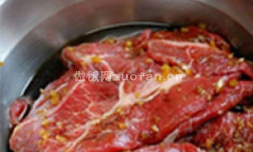 韩式牛肉火锅步骤图3
