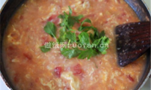 西红柿鸡蛋疙瘩汤步骤图10