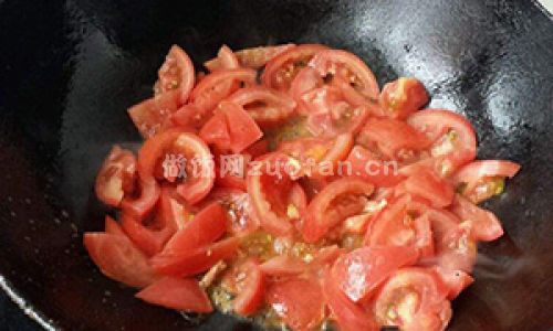 西红柿鸡蛋汤步骤图3