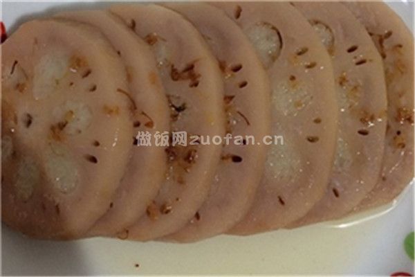 正宗上海桂花糖藕的做法窍门_花香美味在其中