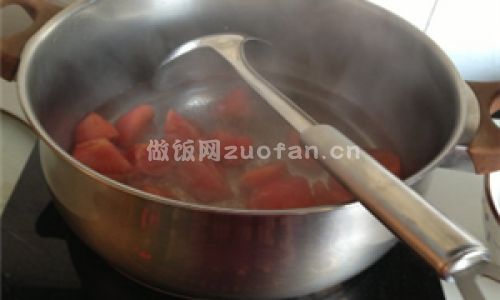 西红柿紫菜鸡蛋汤步骤图4