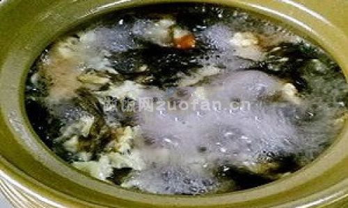 紫菜虾皮汤步骤图4