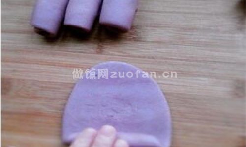 紫薯蛋黄酥步骤图6