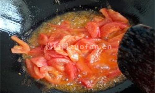 西红柿绿豆芽汤步骤图1