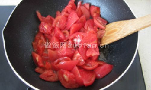 番茄炒大虾步骤图4