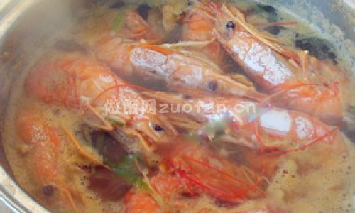 水煮阿根廷红虾步骤图4