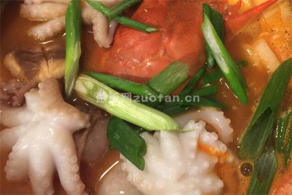 韩式正宗辣海鲜汤的做法_吃得就是正宗的味道