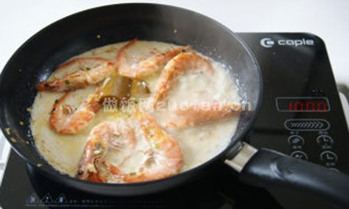 泰式咖喱虾步骤图2
