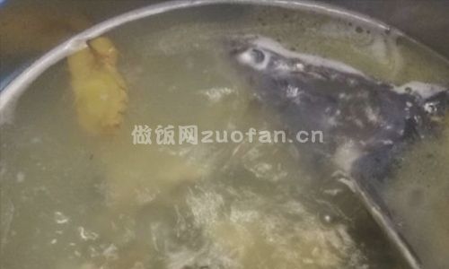 清汤鲟鱼火锅步骤图4