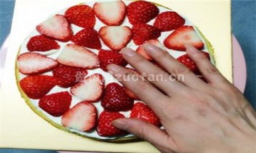 日本草莓奶油蛋糕步骤图9