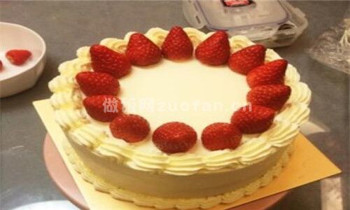 日本草莓奶油蛋糕步骤图15