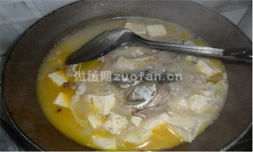 清炖鲤鱼和豆腐步骤图4