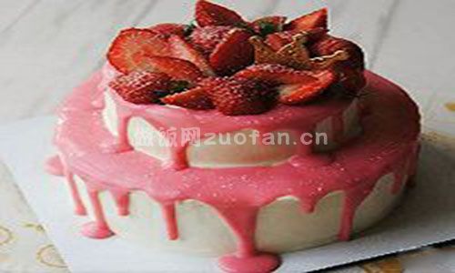 草莓奶油蛋糕步骤图8