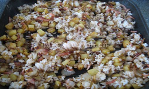 西班牙培根土豆焗饭步骤图3