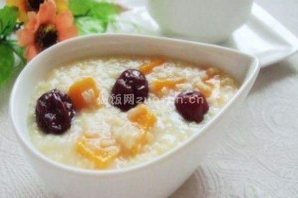 南瓜红枣小米粥的美味做法 美容养颜又养胃