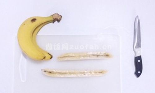 花生香蕉薄饼步骤图3