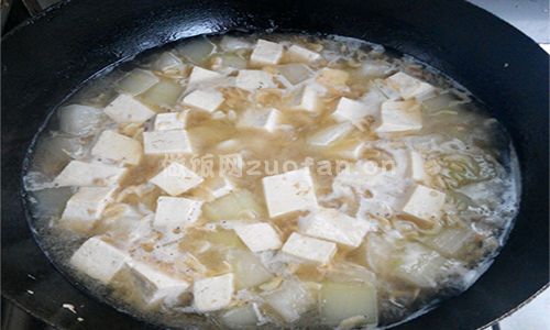 喝汤的正确打开方式 冬瓜豆腐汤