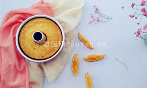 香橙戚风蛋糕步骤图8