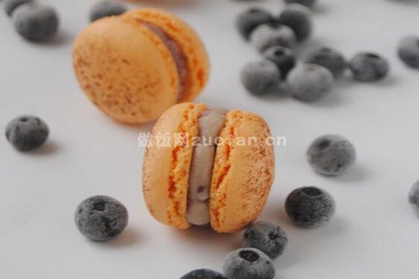 蓝莓夹心马卡龙的最简单配方_享受法式浪漫小甜点