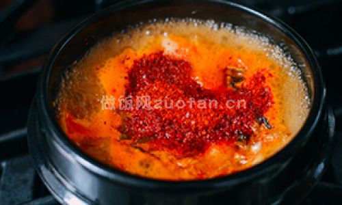 韩国豆腐汤步骤图4