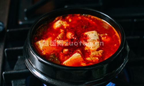 韩国豆腐汤步骤图5