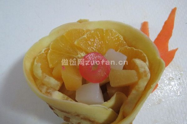 可丽饼的家常做法图解_松软香甜法式煎饼果子