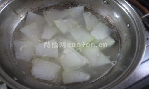 冬瓜虾米汤步骤图5