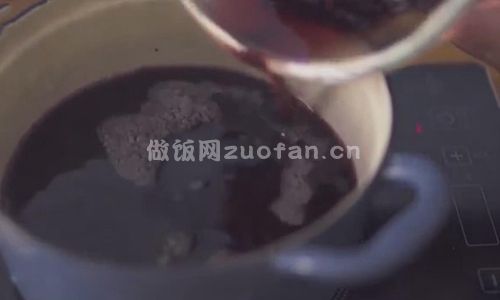 椰汁紫米露步骤图2