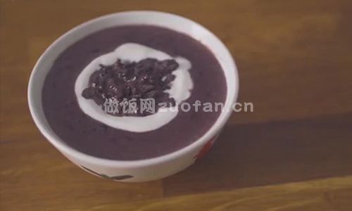 椰汁紫米露步骤图5