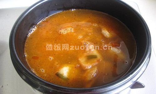 韩国泡菜豆腐汤步骤图3