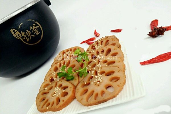 武汉卤藕片的做法图解_无辣不欢小零食