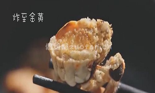 螃蟹炒年糕步骤图3