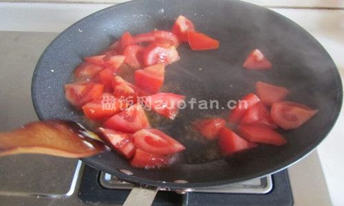西红柿鸡蛋汤粉步骤图3