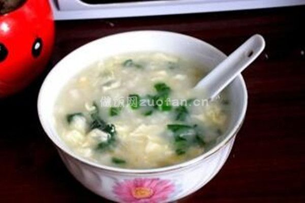 小白菜疙瘩汤的做法【菜谱】_温暖饱腹简单快手