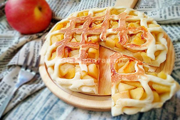 无黄油中式苹果派的做法_没烤箱也能做出地道苹果派