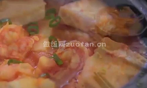 豆腐番茄虾仁煲步骤图7