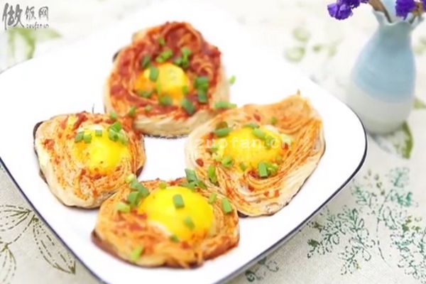 粤菜创意早餐鸡蛋饼的做法_暖心又可爱的营养早点