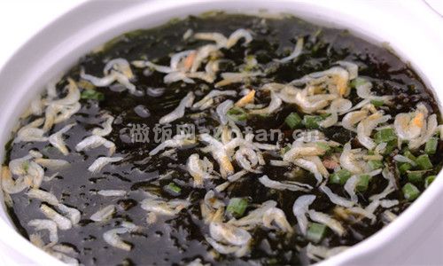 紫菜虾米汤步骤图5